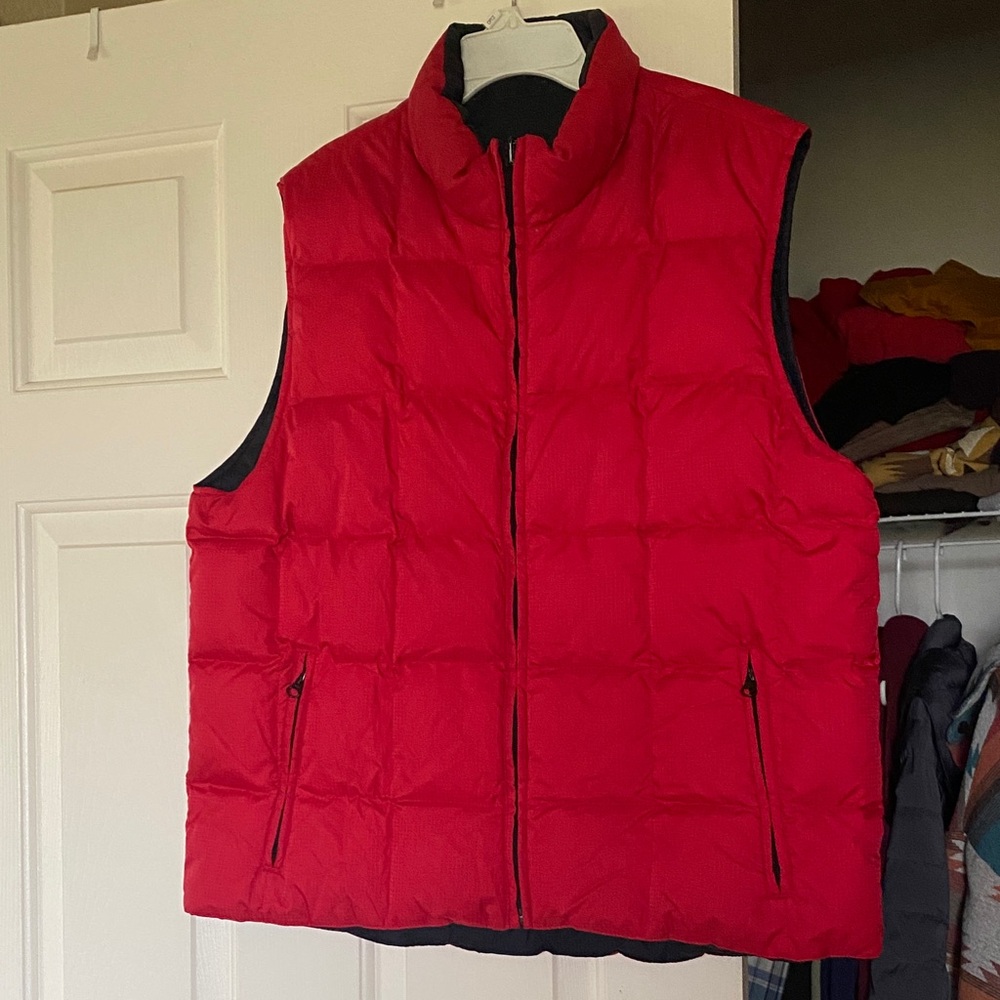 Red Puffer Vest